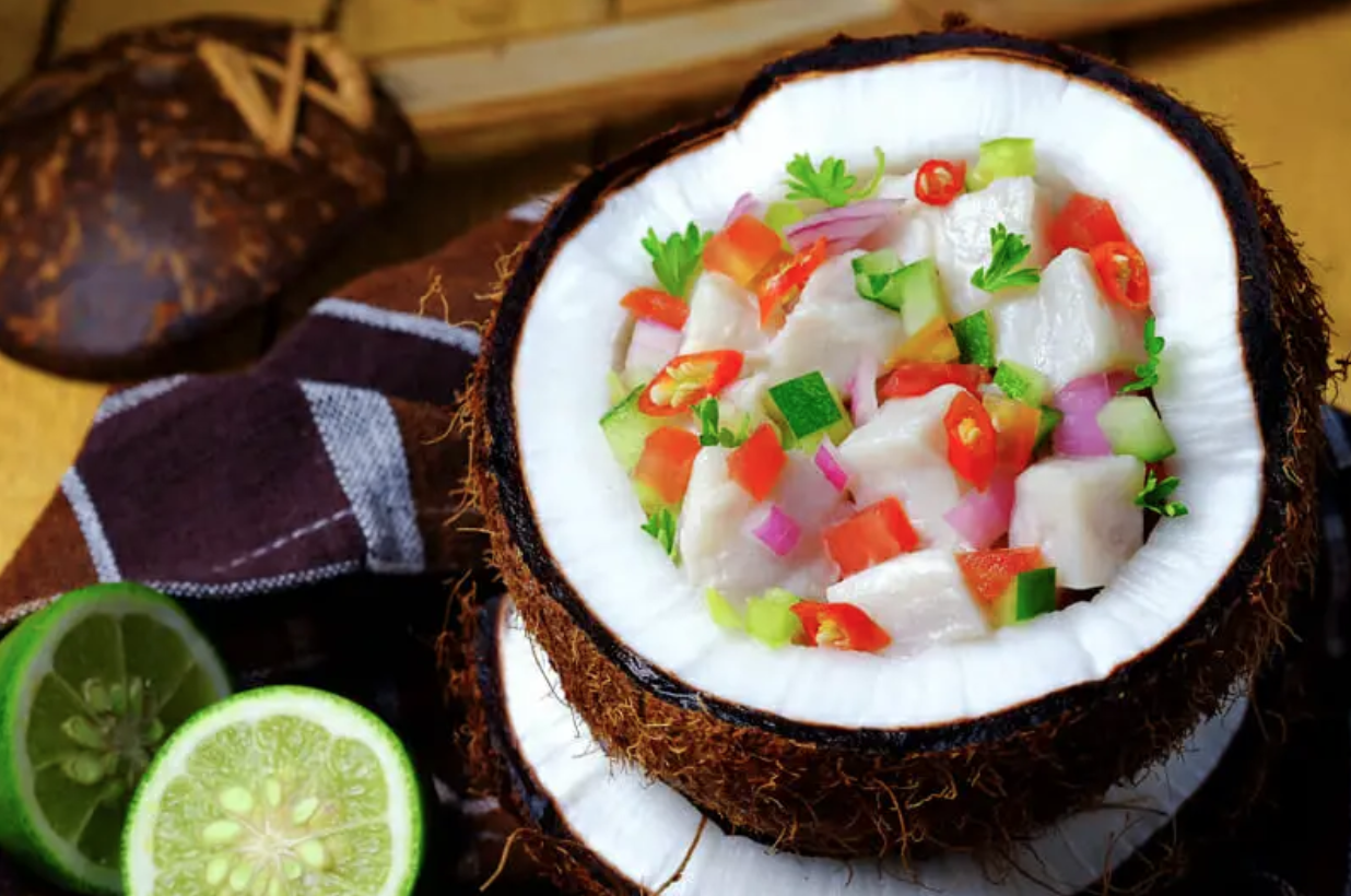 Samoan "Oka" Fish Salad